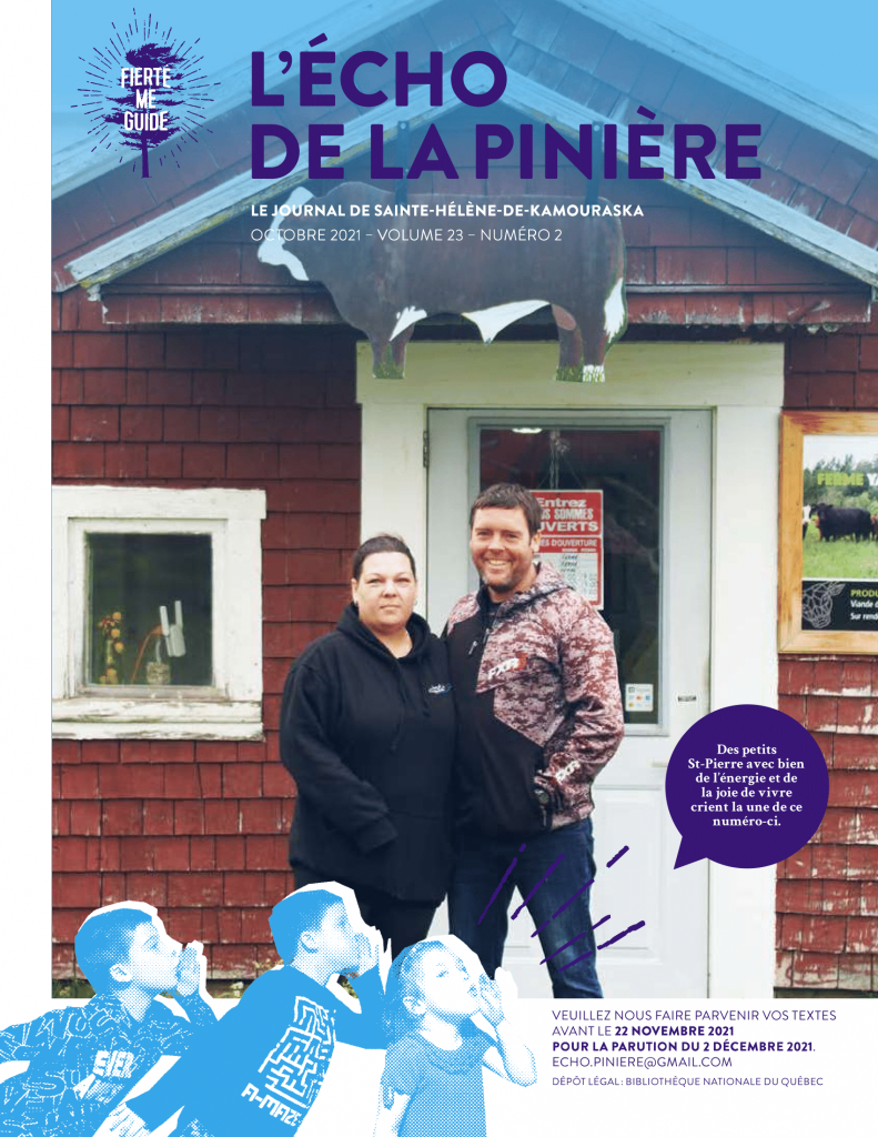 Journal SainteHélènedeKamouraska