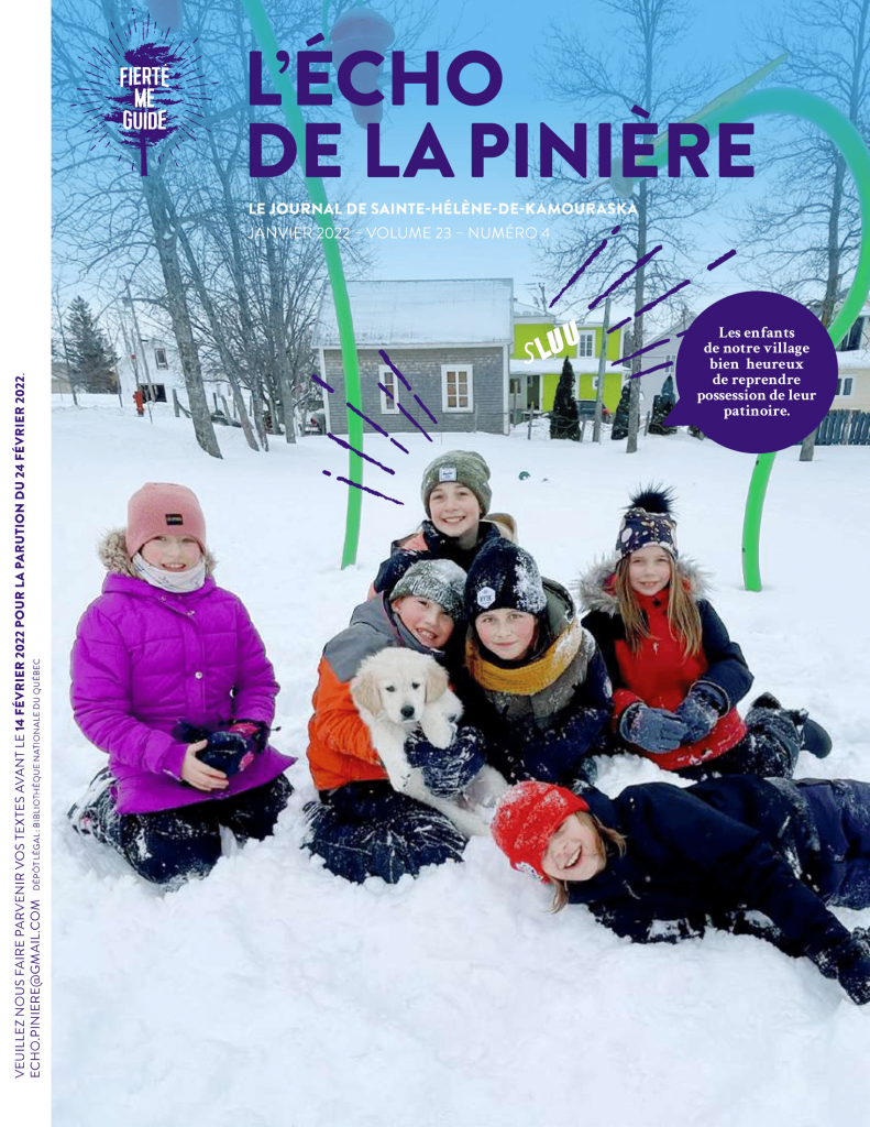 Journal SainteHélènedeKamouraska